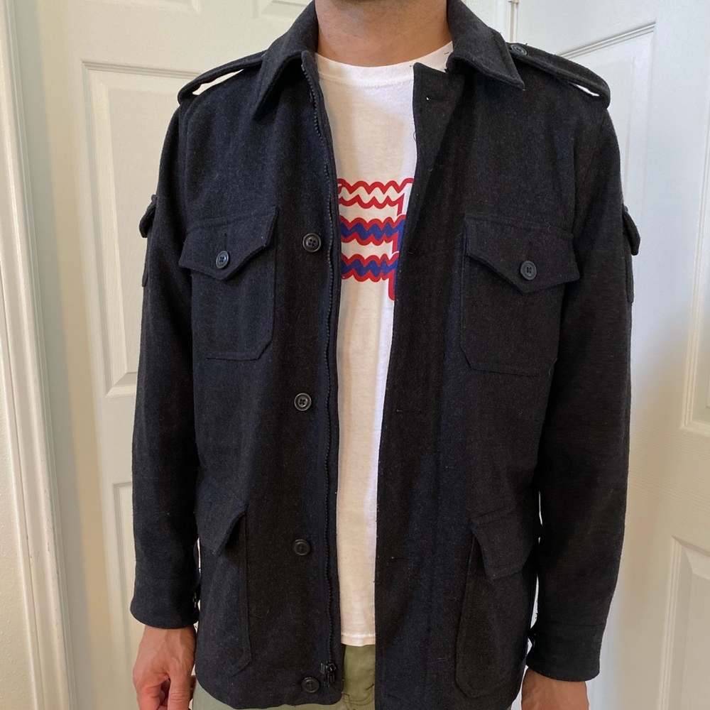 Wool Military Field Jacket